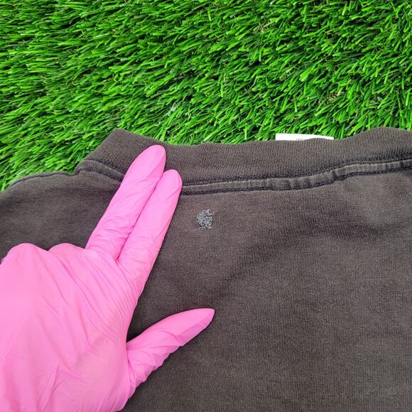 Vintage 1994 Aztec Wolf Shirt 2XL 25x28 Faded Black Portrait - Picture 5 of 16